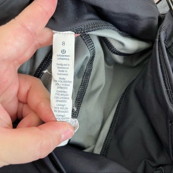 Lululemon Speed Tight II *Full-On Luxtreme Sequin Snake Slate Black / Black - Picture 9 of 14